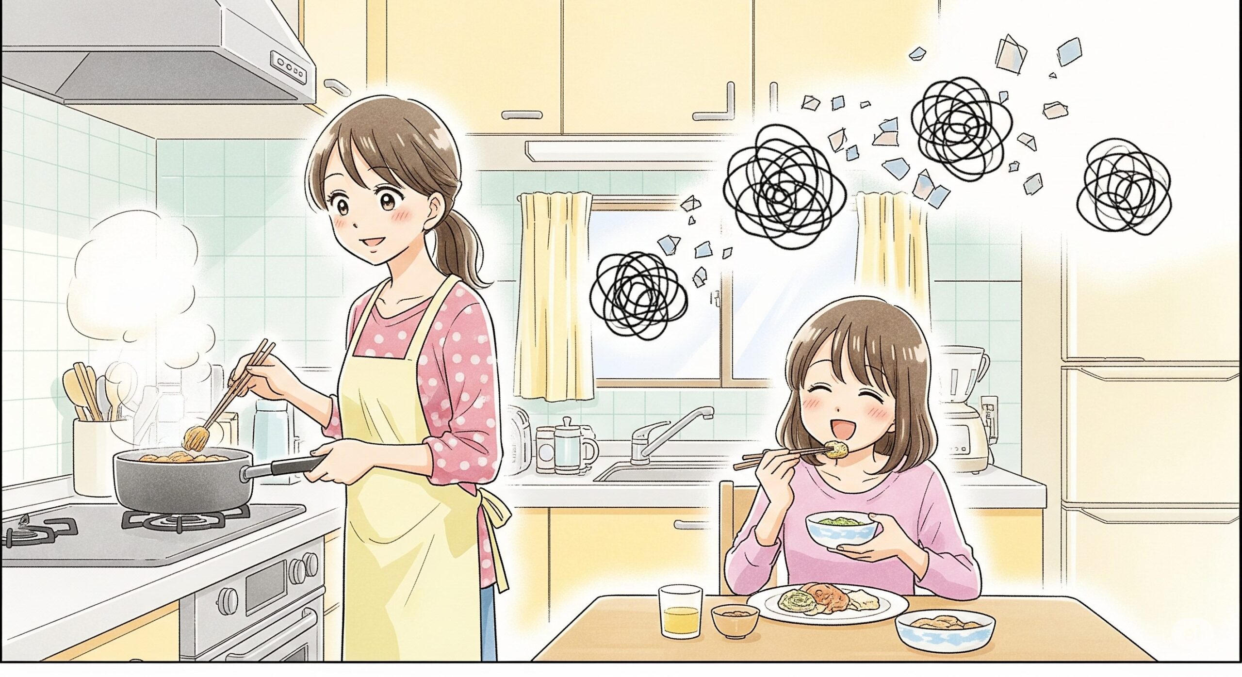 作りたい女と食べたい女 気持ち悪いのか