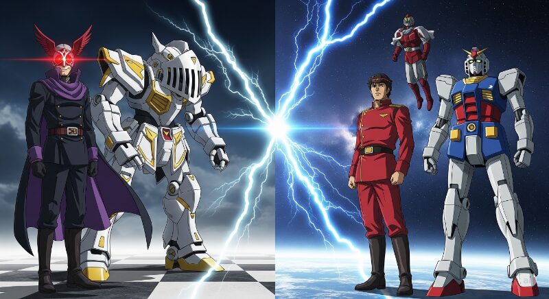 コードギアスとガンダムが似てる理由は3つ！