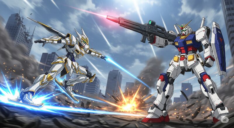 コードギアスとガンダムが似てる理由は3つ!