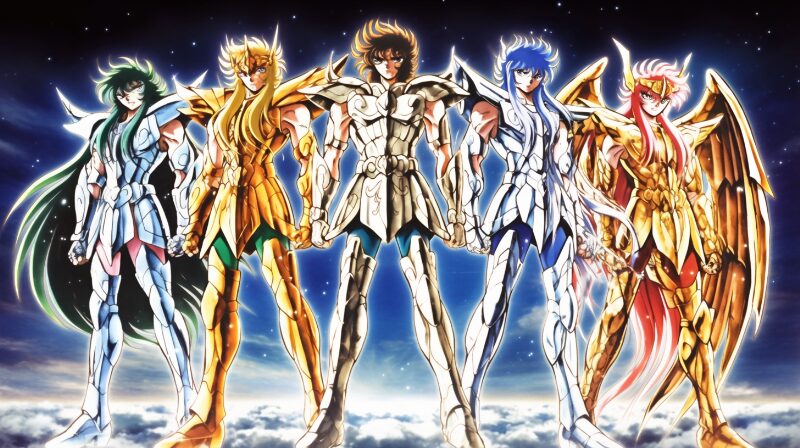 聖闘士星矢の聖衣の変化