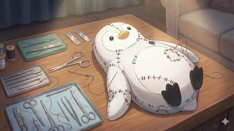 ヨルの失敗とロイドの完璧な修復手術