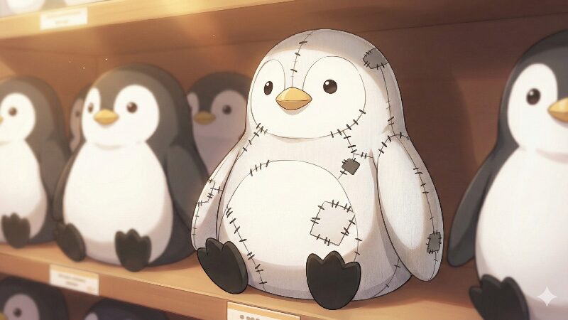スパイファミリーのボロボロなペンギンは購入可能?
