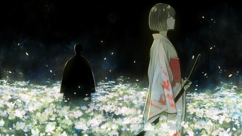 公儀隠密として新たな使命を背負うあずみの最終回シーン