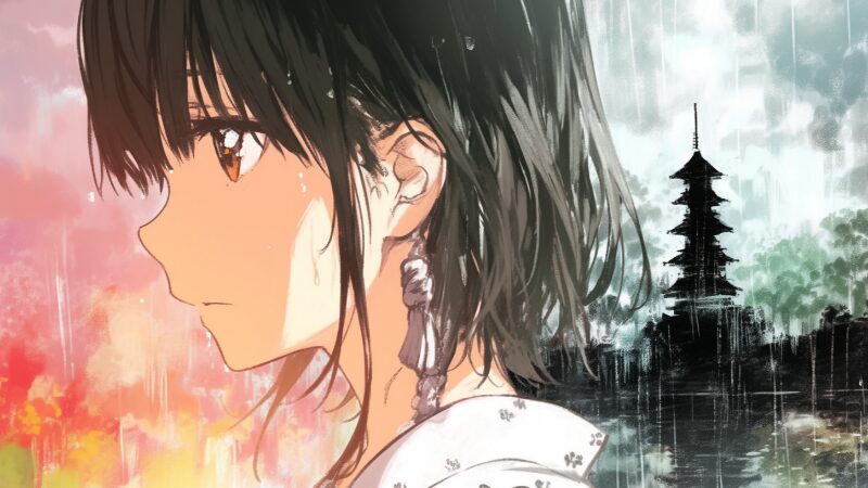 あずみとAzumiの違いを表現した2つの時代の対比イメージ