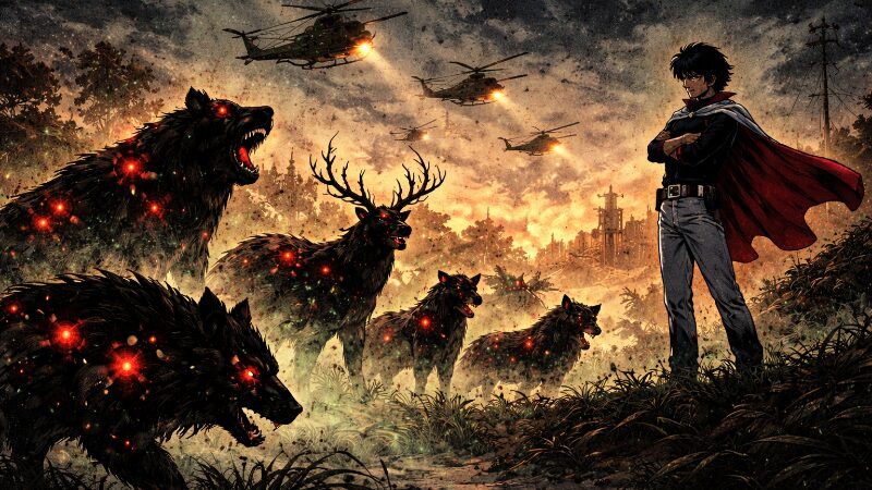 狂った動物への慈悲ゼロ!ウイルス編の衝撃的な名言