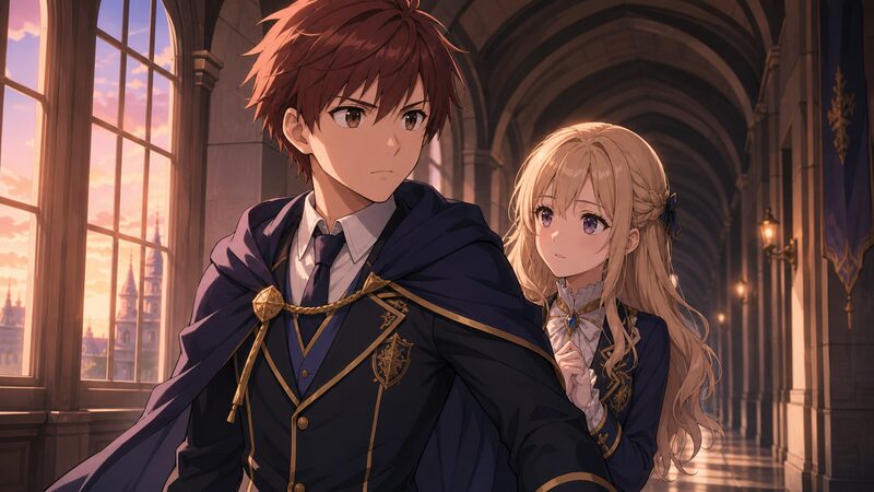 Glenn Dudley (グレン・ダドリー)とEliane Hyatt (エリアーヌ・ハイアット)の関係を象徴するイメージ