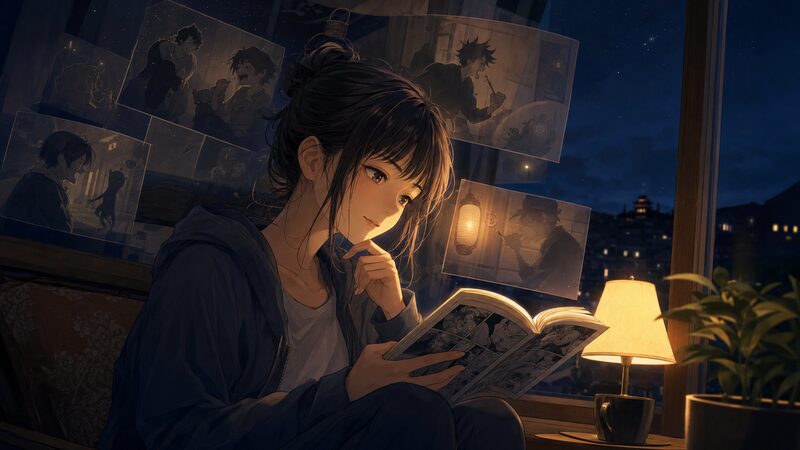 出禁のモグラの魅力に気付く読者のイメージ
