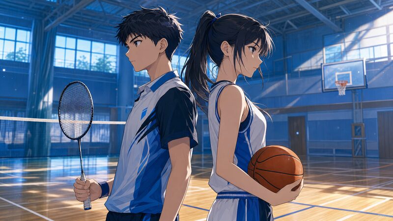 アオのハコの大喜と千夏の関係を表したイラスト