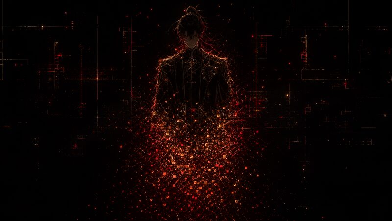 ダーウィンズゲームの王（ワン）が「消去」される演出を象徴するイメージ