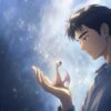 寄生獣のミギーと新一の別れを象徴するイメージイラスト
