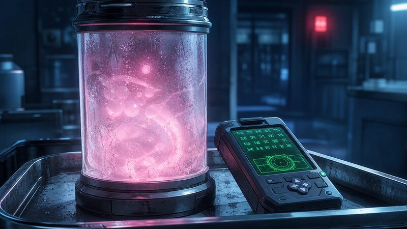 宇宙人の受精卵と情報端末の正体が謎のまま残るイメージ